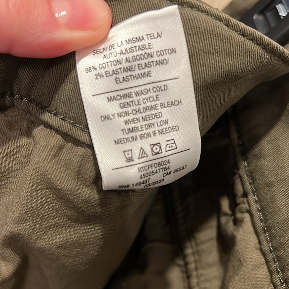 Joe’s jeans Precious High Rise Cargo Pants Fatigue size 27/4 - Picture 6 of 6